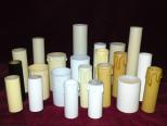 Over 50 different styles and sizes of candle tube available from Kings Chandelier Services Ltd